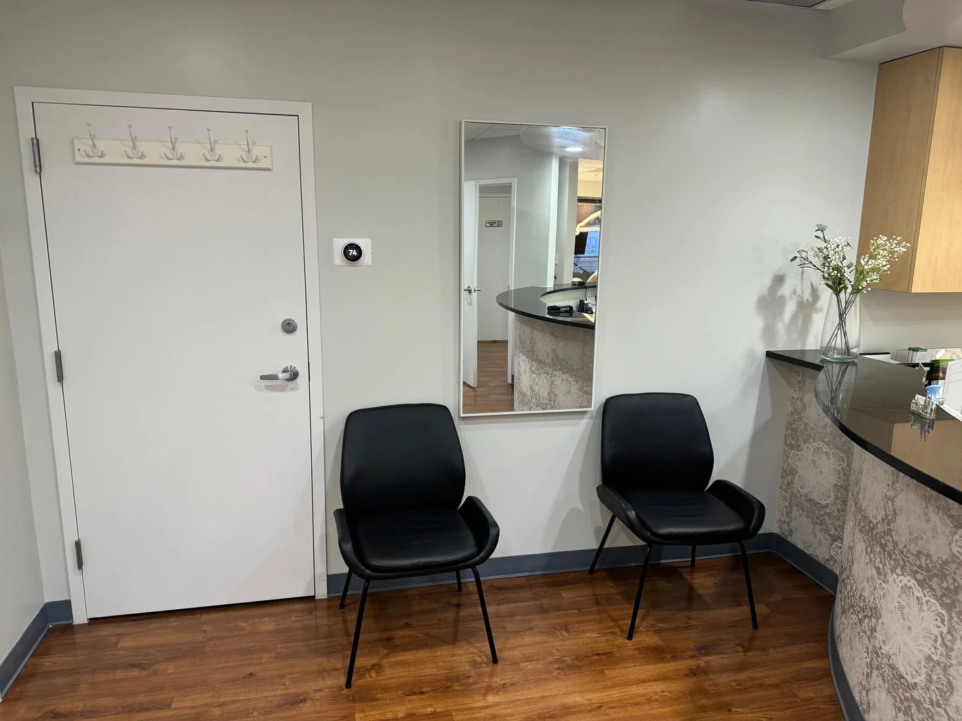 Virginia Smiles Dental Care waiting area